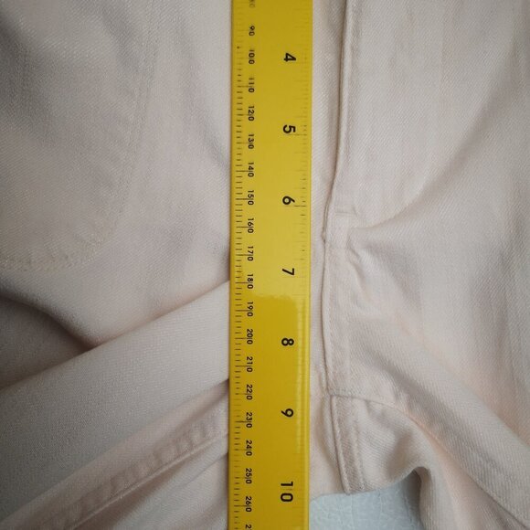 Denver Hayes Ladies Size 6 Light Pink Mid Rise Straight Leg Mia Capri Pants - Picture 11 of 12